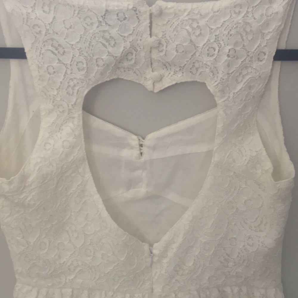 Keds heart cutout dress